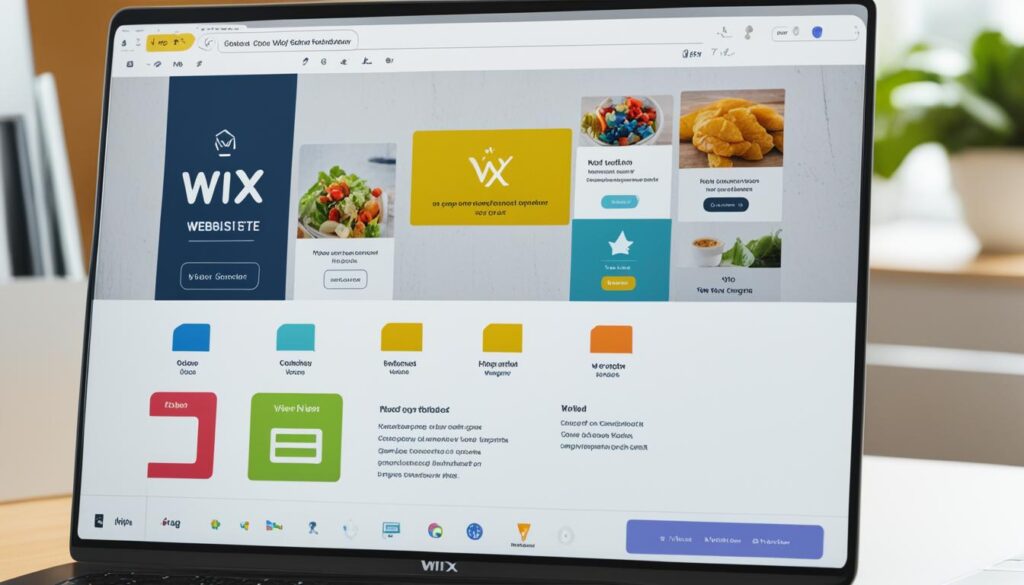 Wix Website Builder Interface